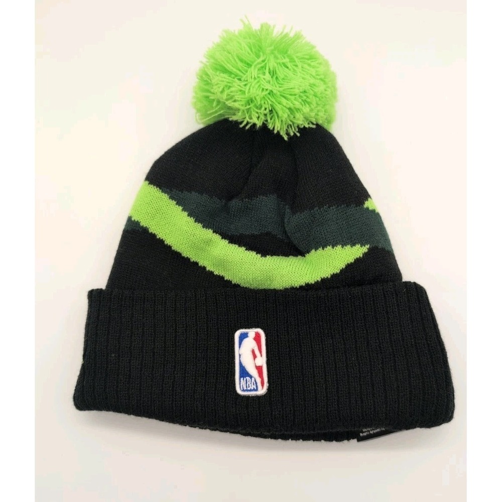 Boston Celtics Beanie City Edition New Era Knit Pom Cap Official One Size NBA - Picture 2 of 7